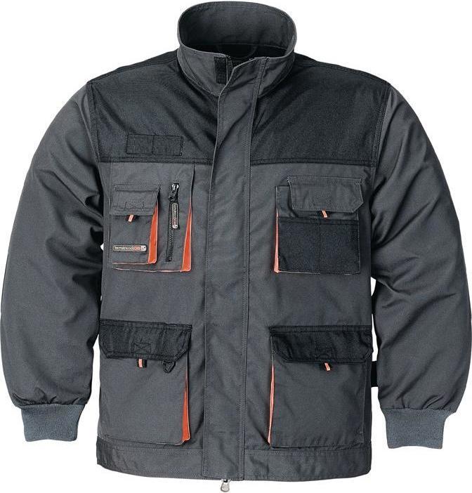 Produktbild Terratrend Herrenjacke Grösse 54 dunkelgrau/schwarz/orange (54)