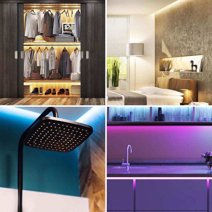 Produktbild Nedis Smartlife Full Color (Warmweiss, Rot, Kaltweiss, Grün, 500 cm, Indoor)