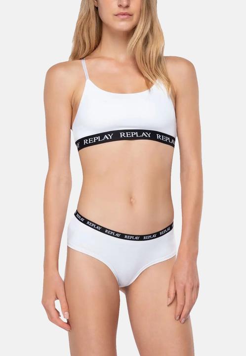 Image du produit Replay Unterhose Damen-Slip mit Logo-Bund 2er Pack (M, lot de 2)