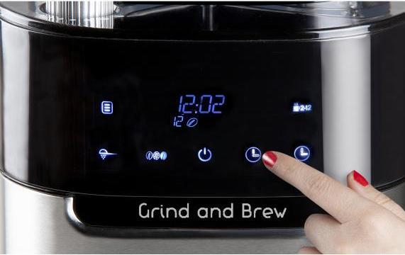 Produktbild Domo Kaffeem. DO721K bk/sr
