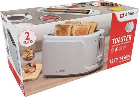 alpina Toaster 230V PP 1250-1450W