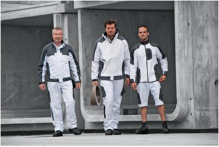 Produktbild FHB Softshelljacke WALTER Grösse 2XL weiss-anthrazit (XXL)