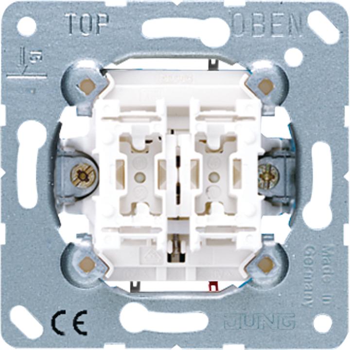 Immagine prodotto JUNG Schalterprogramm Jalousie Taster 10AX 250V 1 polig
