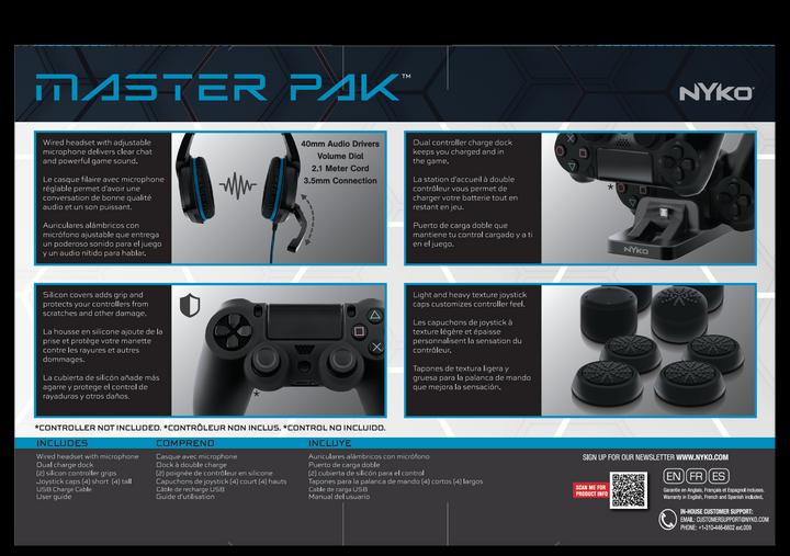 Actual product image Nyko Master Pak for PS4 (PS4)