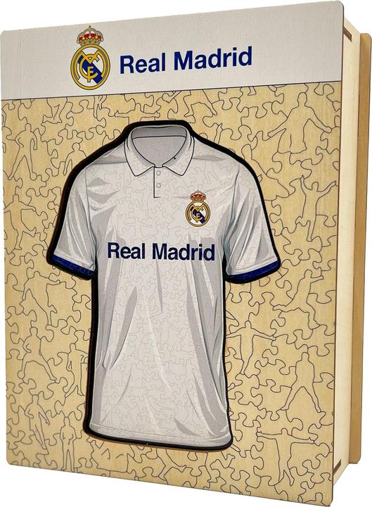 Produktbild Iconic Real Madrid CF - Trikot - Holz Puzzle Grösse M (270 Teile) (270 Teile)