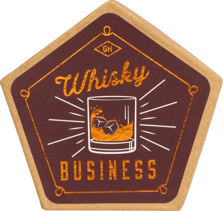 Produktbild Gentlemen's Hardware Untersetzer Whisky /Set à 4 (4 x, Glasuntersetzer)