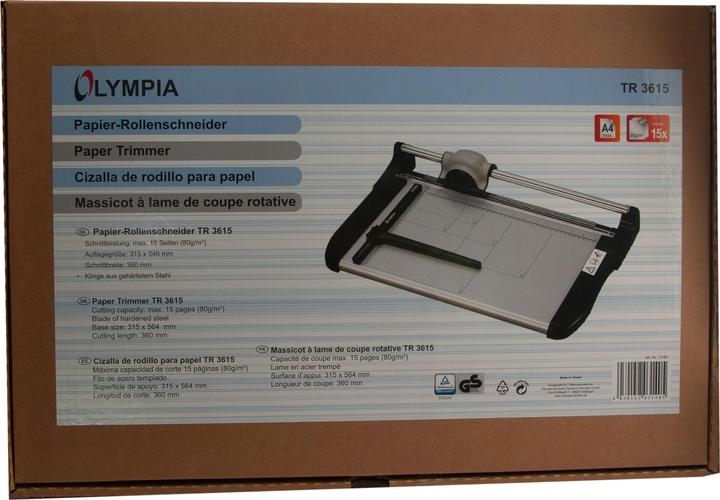 Image du produit Olympia Coupeuse rotative TR 3615 (15 feuilles, A4)