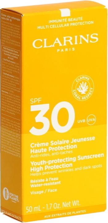 Immagine prodotto Clarins Crema solare per il viso SPF 30 (Crema solare viso, SPF 30, 50 ml, 73 g)