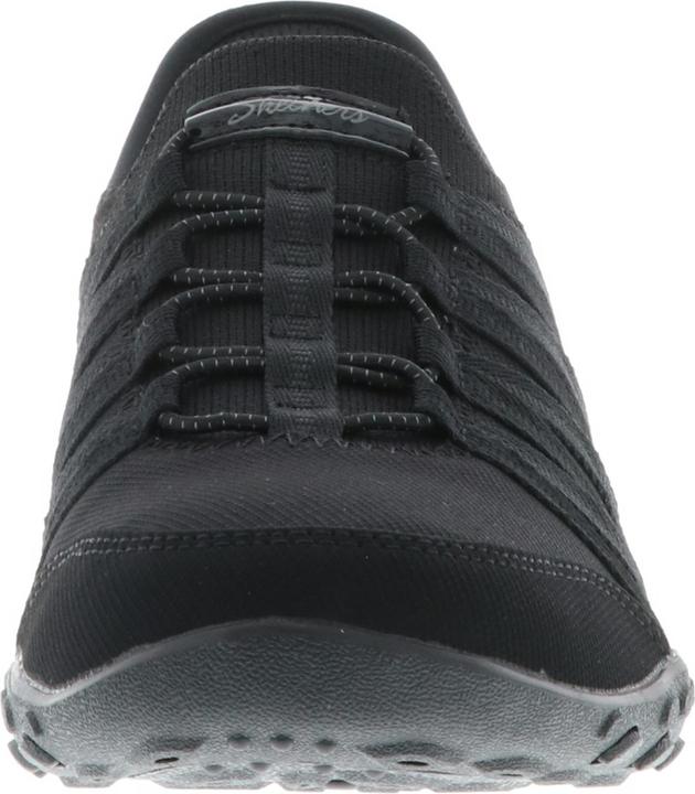 Produktbild Skechers 100593/BBK Breathe-Easy-Roll-With-Me Damen Sneaker Turnschuhe Slipper VEGAN schwarz (41)