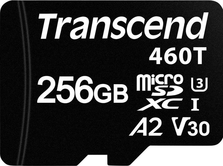 Productafbeelding Transcend TS256GUSD460T-VS1 microSD-kaart Kleinhandel 256 GB (256 GB, microSDXC, U3, UHS-I)