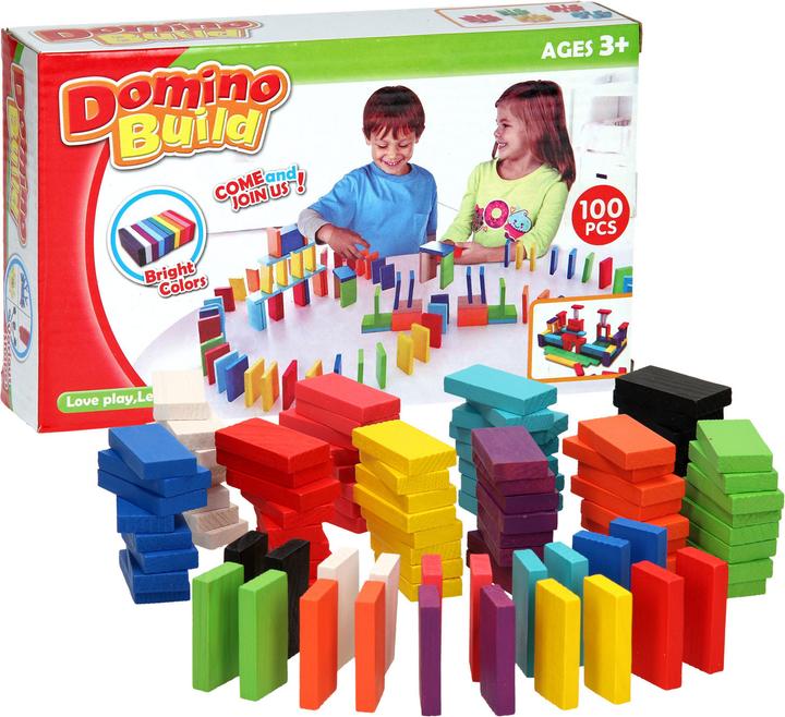 Produktbild Holzdomino, 100 Stück