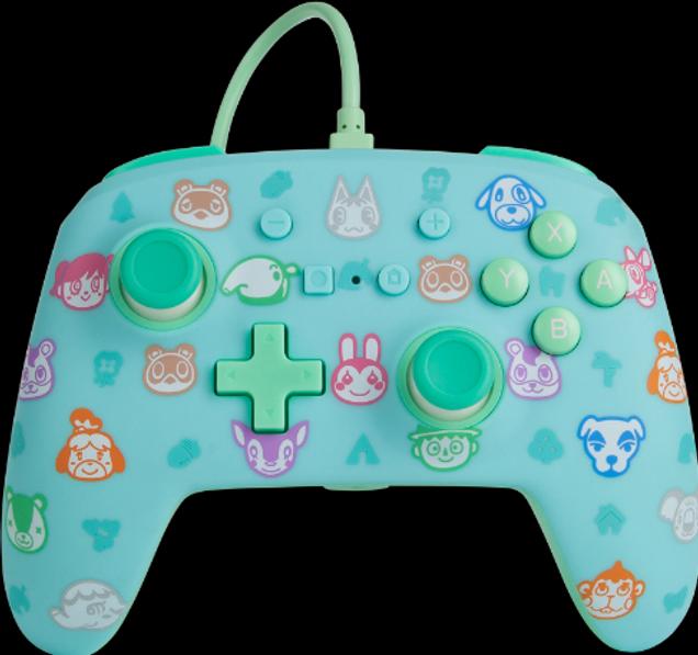 Productafbeelding PowerA Enhanced Wired Controller - Animal Crossing (Switch)
