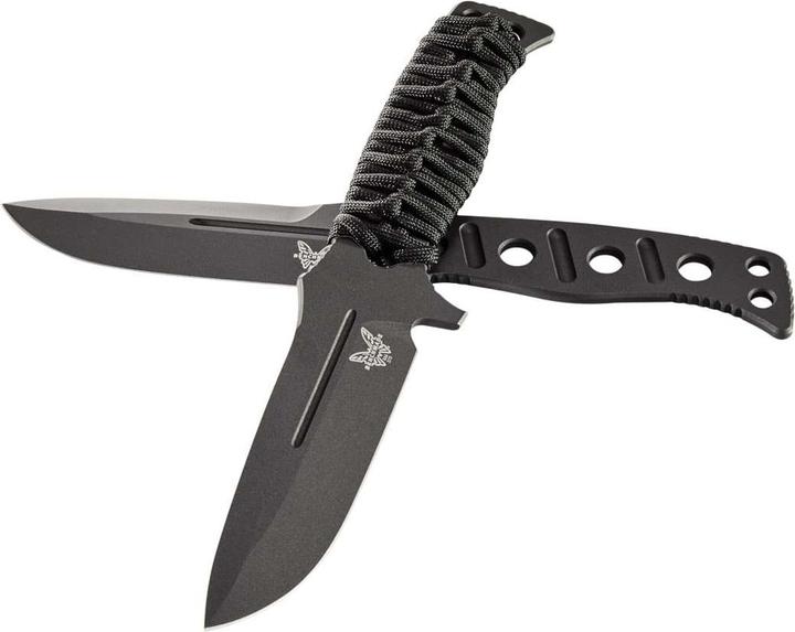 Actual product image Benchmade Fixed Adamas Cobalt Black