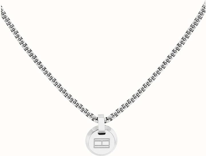 Tommy Hilfiger Layered Pendant Necklace (Stainless steel, 55 cm)