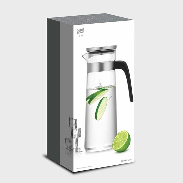 Image du produit Samadoyo Carafe en verre Trapeze (1.50 l)