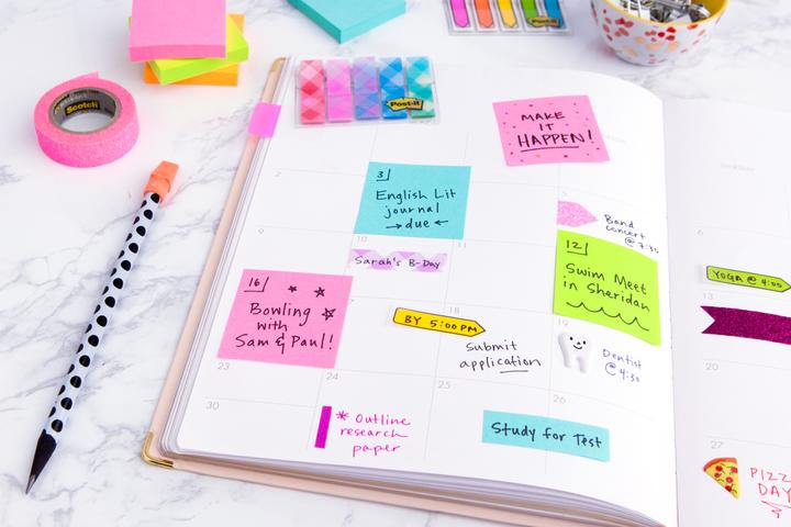 Image du produit Post-it Z-Notes recharge Rainbow (76 x 76 mm)