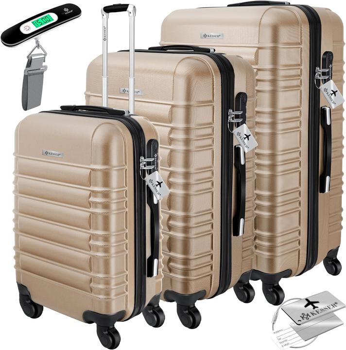 Kesser 3tlg. Kofferset (120 l, M (50 - 90l), L (90 - 115l), XL (ab 115l))