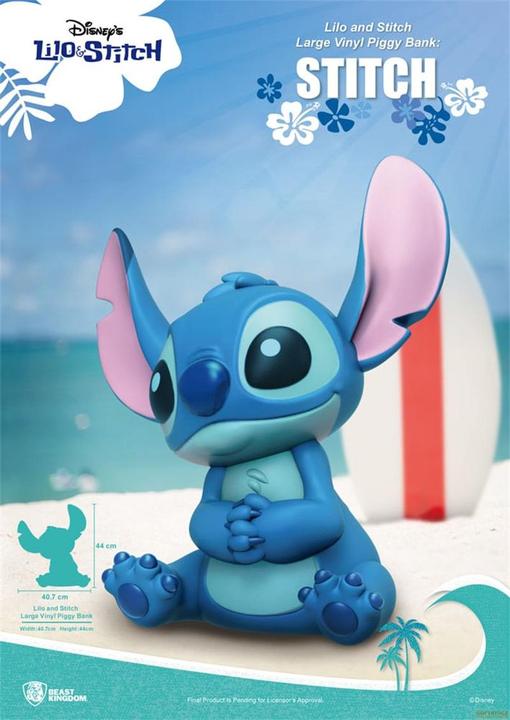 Actual product image Beast Kingdom Salvadanaio Stitch Statua XL 44cm (40 x 44 cm)