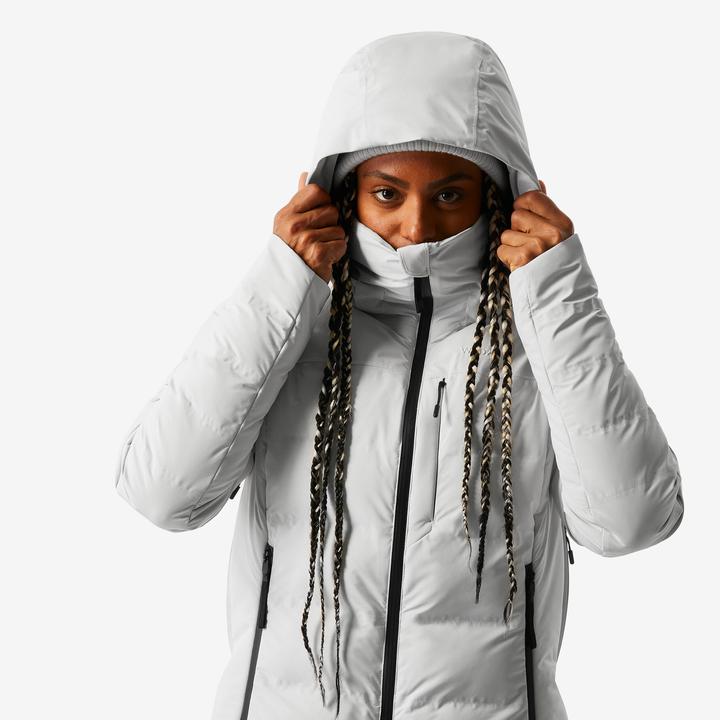 Produktbild Wedze Skijacke Damen wattiert warm und wasserdicht - Warm 900 beige (L)