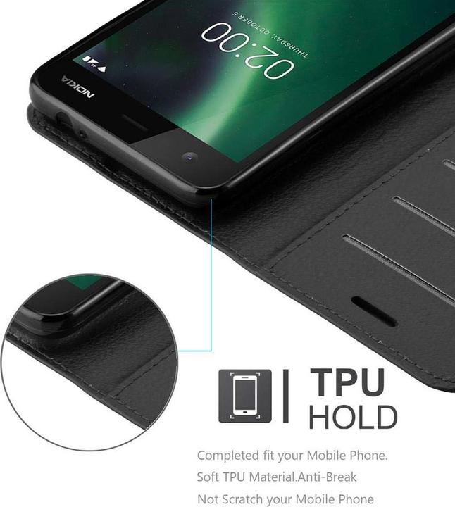 Image du produit Cadorabo Book avec fonction stand Cover (Nokia 2)