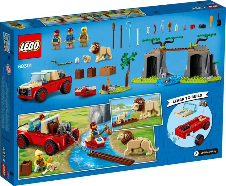 Image du produit LEGO Véhicule tout-terrain de sauvetage des animaux (60301, LEGO City)