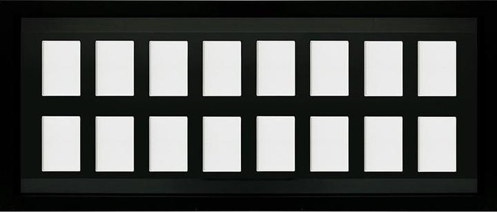 Actual product image GB Eye GBEYE - Trading Card Collector Frame 16 Position Black 30.5x76cm X2