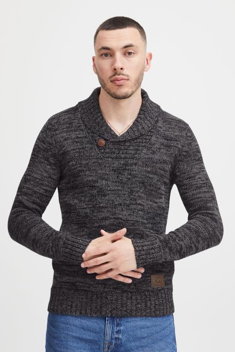Immagine prodotto Solid Phil Maglione In Maglia Grossa Pullover Maglieria Da Uomo Con Collo A Scialle In Cotone 100% (3XL)