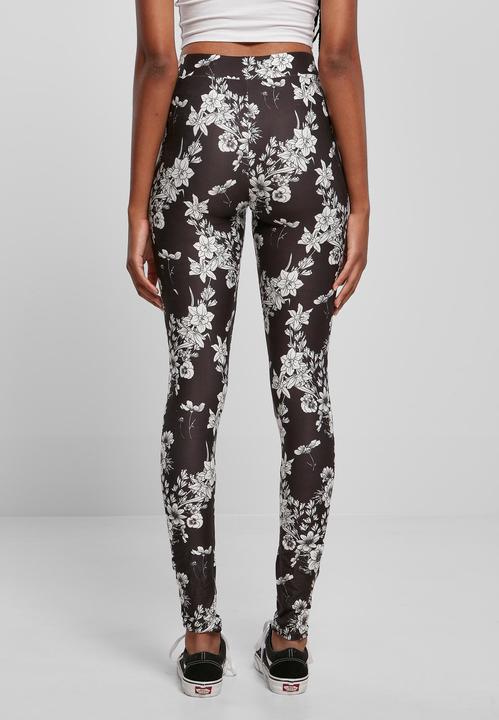 Actual product image Urban Classics Ladies Soft AOP Leggings (L)
