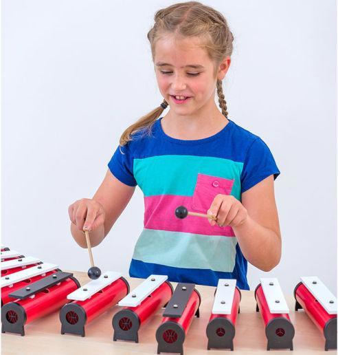 Image du produit Betzold Musik 13 tubes sonores circulaires (Métallophone)