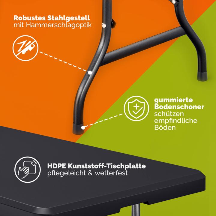 Actual product image Casaria Garden table (76 cm)