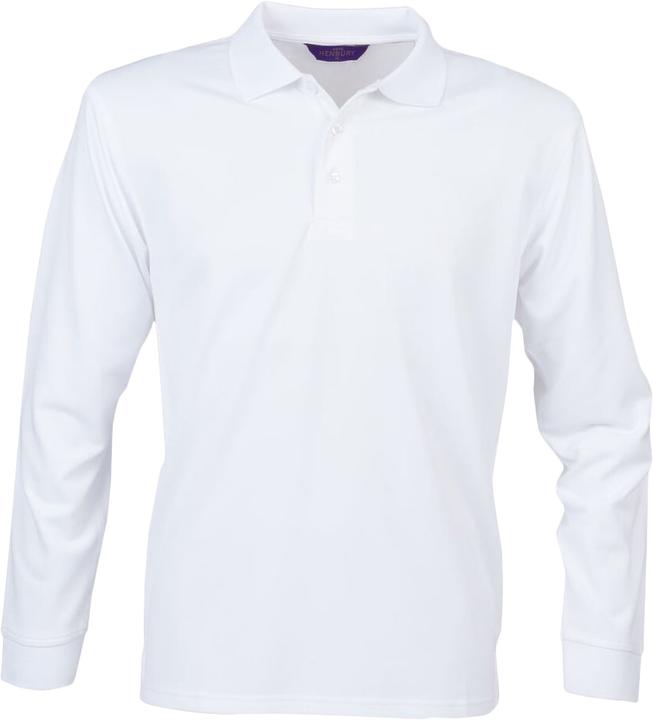Henbury Poloshirt Langärmlig