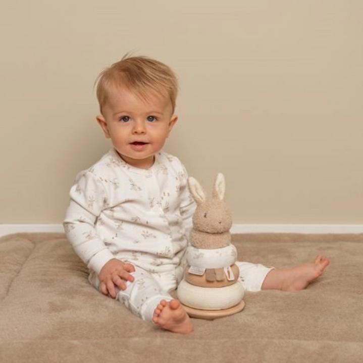 Produktbild Little Dutch Stapelturm mit Ringen FSC Bunny