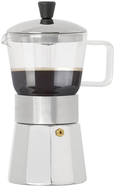 Produktbild Cucina di Modena Design-Espressokocher mit Kanne aus Borosilikat-Glas (6 T.)