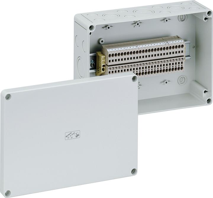 Spelsberg RKi 4/25 SL-25x4q Terminal block enclosure 180 x 254 x 90 plastic grey 1pc. (Housing)