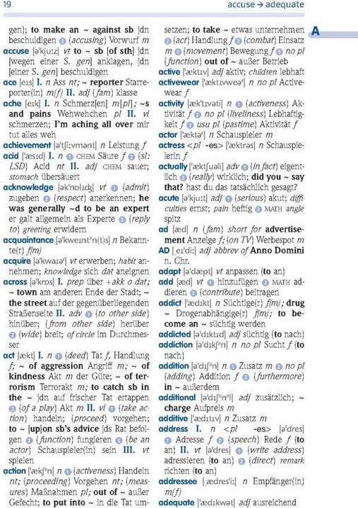 Immagine prodotto Basiswörterbuch Plus Englisch, m. Buch, m. Online-Zugang (Inglese, Tedesco, 2024)