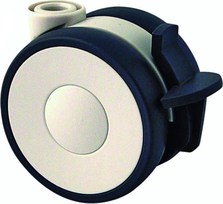 Tente Double swivel castors Linea 65 with wheel connection