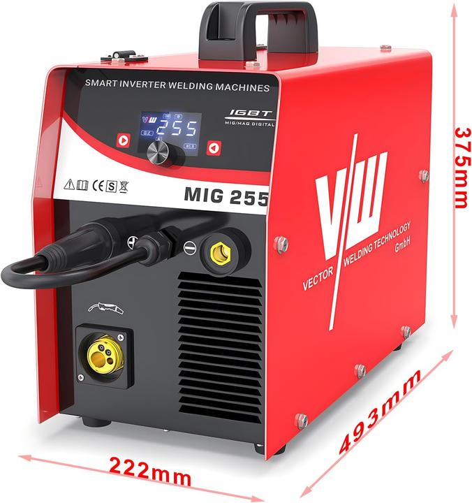 Produktbild Vector Welding MIG 255 Schweissgerät mit IGBT-Technologie