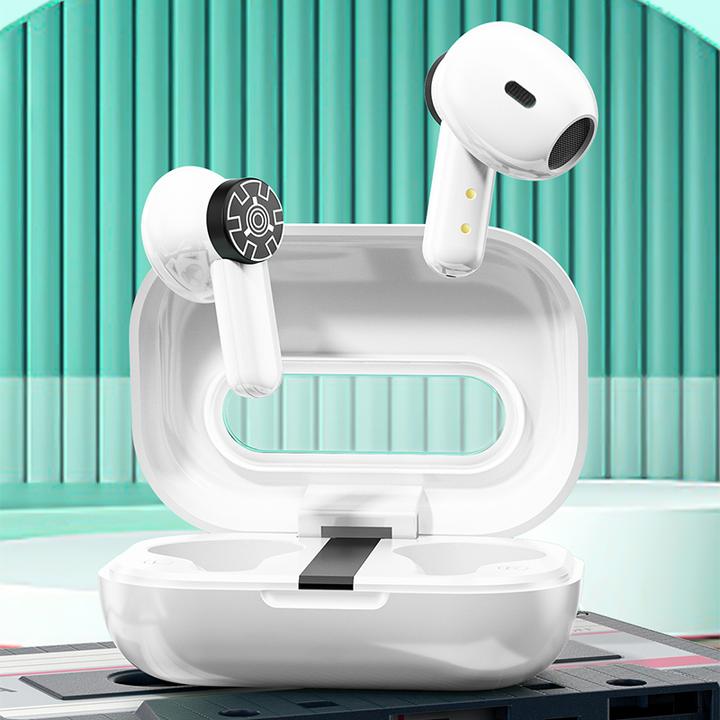 Actual product image Wekome Wireless headphones Bluetooth V5.2 TWS Gree (3.50 h, Wireless)