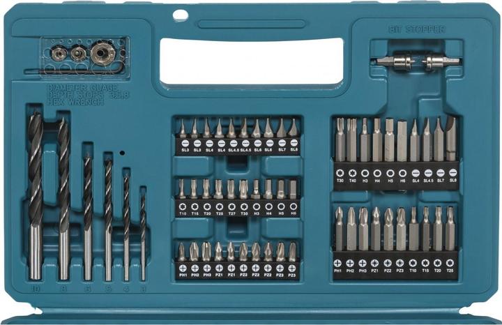 Produktbild Makita Bit Bohrer Set (1, 1.5, 2, 2.5, 3, 3.5, 4, 4.5, 5, 5.5, 6, 6.5, 7 mm)