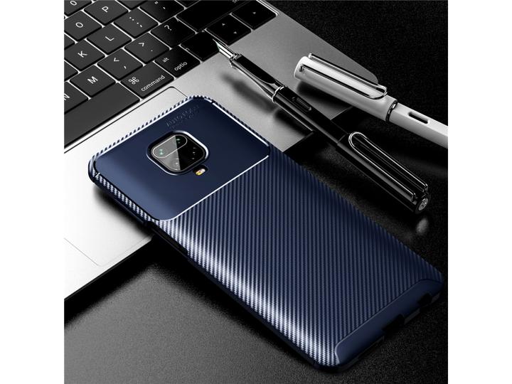 Produktbild Screenguard Xiaomi Redmi Note 9 Pro Hülle Carbon Design TPU Case (Xiaomi Redmi Note 9 Pro)