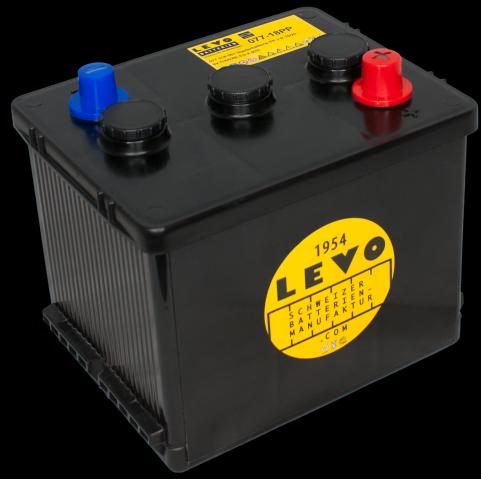 Produktbild Levo 3 R 76 (PP) Oldtimer Batterie in PP Kasten 6V 77Ah/20h 510A (EN) (6 V, 77 Ah)