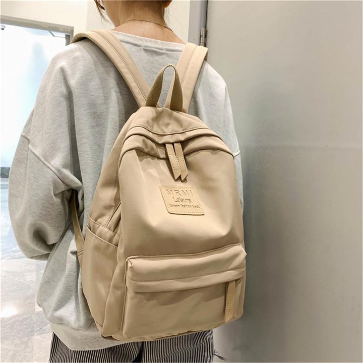 Produktbild Only-Bags.Store Minimalistischer Nylon-Rucksack, Tasche mit grosser Kapazität, wasserdichter Rucksack