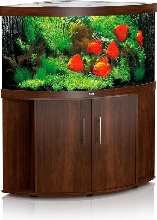Actual product image Juwel Aquarium Trigon 350 combination corner aquarium, dark brown (350 l)