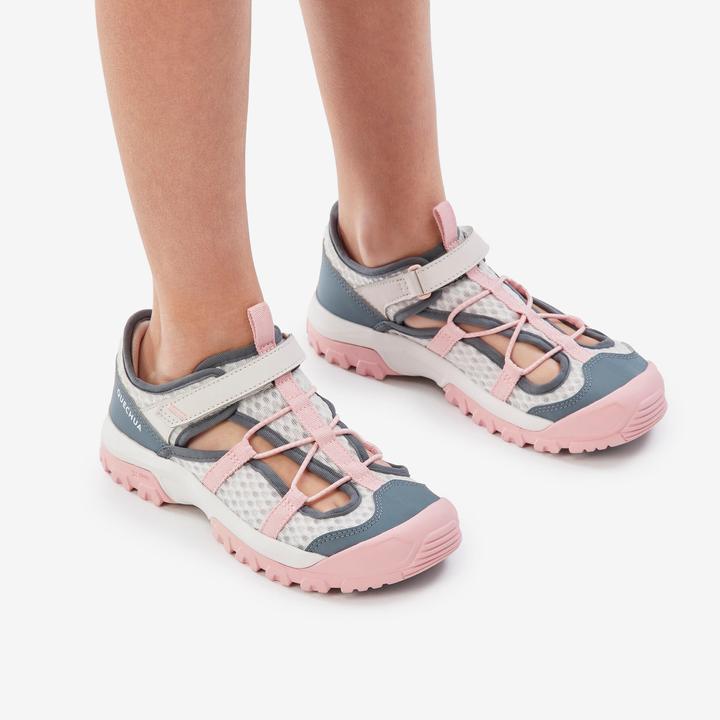 Actual product image Quechua Wandersandalen Kinder atmungsaktiv - MH900 beige (29)