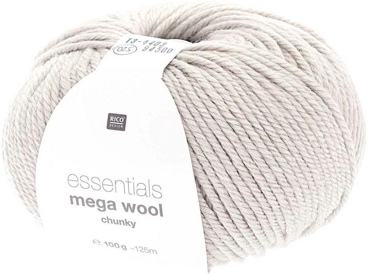 Produktbild Rico Design Wolle Essentials Mega Wool chunky 100 g, Aqua (125 m)