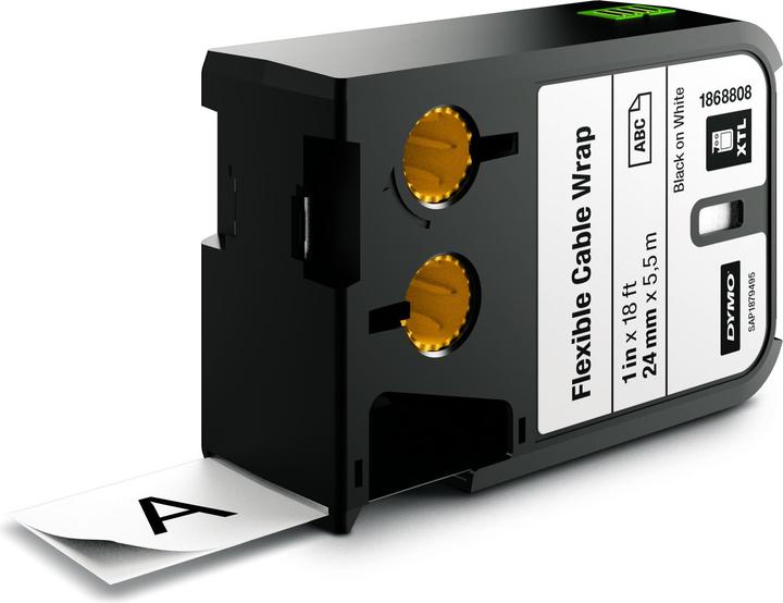 Produktbild Dymo XTL Heissschrumpfschlauch (3.50 cm, Schwarz)