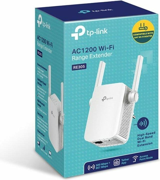 Actual product image TP-Link Tl-Re305 (867 Mbit/s, 300 Mbit/s)
