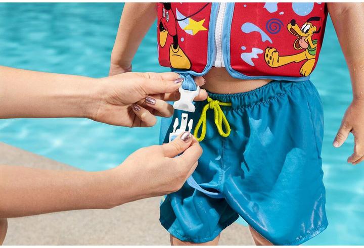 Actual product image Bestway Disney Junior Mickey & Friends Fabric Kids Swim Vest (M/L, 11 - 15 kg, 15 - 18 kg)