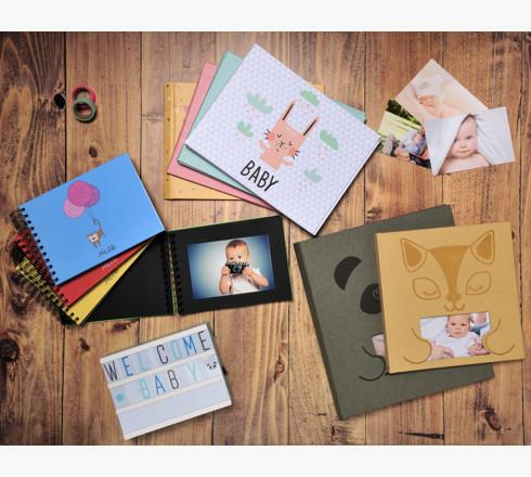 Produktbild Exacompta Fotobuch Baby 28,5x22 cm Grün