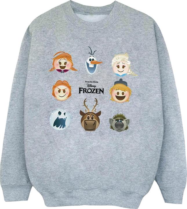 Disney Frozen Heads Sweatshirt Jungen